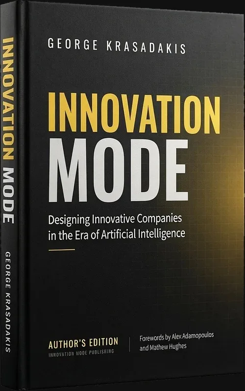 Innovation Mode: Designing Innovative Companies in the Era of Artificial Intelligence, book cover